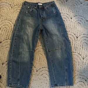 Parke horseshoe jeans size 25 in washed blue
